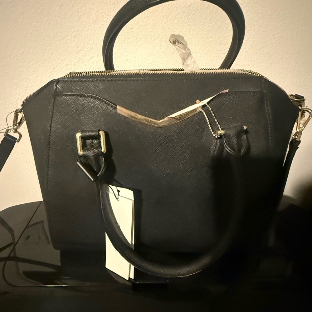 Calvin Klein Black Satchel Bag